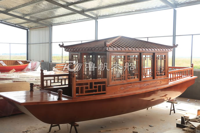 4.8米小畫(huà)舫(紅色）